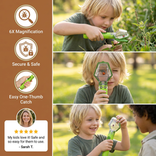 Load image into Gallery viewer, Kids Bug Catcher with 6x Magnifier and Easy Grip for Backyard Insect Watching
