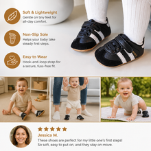 Load image into Gallery viewer, Infant Sneakers with Soft Flexible Sole and Hook Loop Closure for First Walkers

