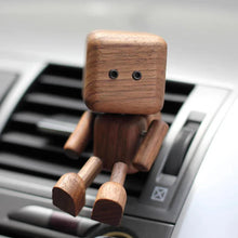 Load image into Gallery viewer, Wobbling Mini Figurine Car Ornament, Black Walnut Wood
