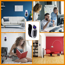 Load image into Gallery viewer, Mini Electric Space Heater, Portable Ceramic Plug-In Heater with Thermostat and Timer
