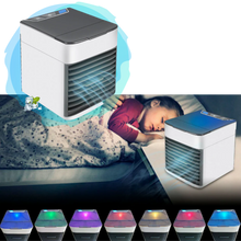 Load image into Gallery viewer, Portable Mini Air Cooler 3 in 1 USB Air Conditioner with LED Light

