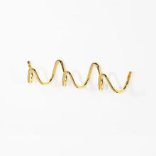 Load image into Gallery viewer, Modern Wrought Iron Wall Hook, Wave Design
