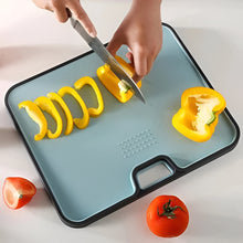 Load image into Gallery viewer, Natural Prep Cutting Board Made from Sustainable Wheat Straw
