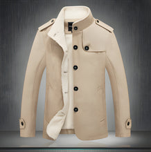 Load image into Gallery viewer, Classic Wool Trench Coat
