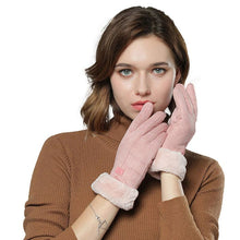 Load image into Gallery viewer, Rechargeable Heated Winter Gloves with Touchscreen Fingers for Women
