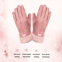 Load image into Gallery viewer, Rechargeable Heated Winter Gloves with Touchscreen Fingers for Women
