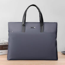 Load image into Gallery viewer, Laptop Business Tote Bag with Padded Handles and Interior Pockets, Tear Resistant
