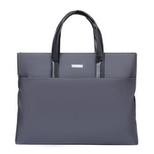 Load image into Gallery viewer, Slim Document Organizer Tote with Interior Pockets and Soft Handles for Work
