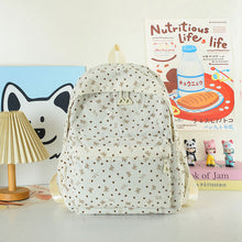 Load image into Gallery viewer, Heart Print Backpack with Adjustable Shoulder Straps and Multiple Storage Pockets
