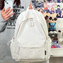 Load image into Gallery viewer, School Backpack with Star Pattern and Padded Adjustable Straps
