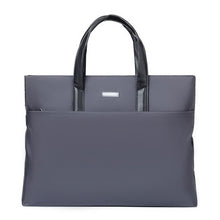 Load image into Gallery viewer, Slim Document Organizer Tote with Interior Pockets and Soft Handles for Work
