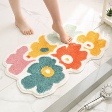 Load image into Gallery viewer, Heart Shaped Area Rug with Plush Fibers and Non Slip Backing, Machine Washable
