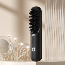 Load image into Gallery viewer, Cordless Straightening Brush with Negative Ion Technology and Ceramic Coated Teeth, 30 Minute Battery
