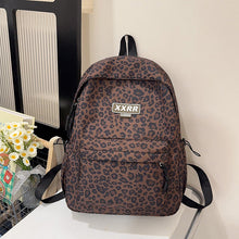 Load image into Gallery viewer, Animal Print Backpack with Padded Straps and Laptop Compartment
