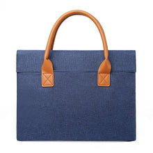 Load image into Gallery viewer, Structured Work Tote Bag with Roomy Laptop Space and Organizer Pockets
