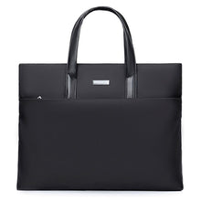 Load image into Gallery viewer, Slim Document Organizer Tote with Interior Pockets and Soft Handles for Work

