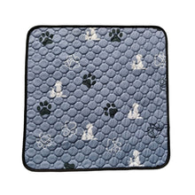 Load image into Gallery viewer, Quilted Pet Mat with Non Slip Base and Machine Washable Fabric

