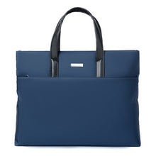 Load image into Gallery viewer, Slim Document Organizer Tote with Interior Pockets and Soft Handles for Work
