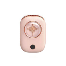 Load image into Gallery viewer, Portable USB Neck Fan with Digital Battery Display and Three Speed Settings
