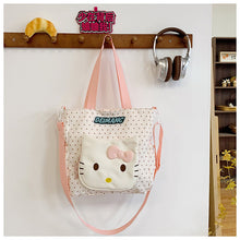 Load image into Gallery viewer, Cartoon Tote Bag with Reinforced Shoulder Straps and Wide Opening
