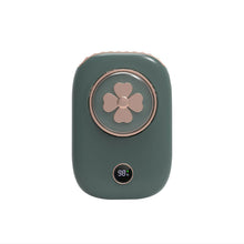 Load image into Gallery viewer, Portable USB Neck Fan with Digital Battery Display and Three Speed Settings
