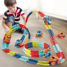 Load image into Gallery viewer, Magnetic Car Track Toy for Creative Learning Play
