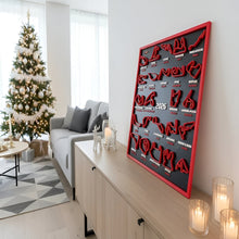 Load image into Gallery viewer, 3D Printed Racing Calendar for the 2026 Formula 1 Season
