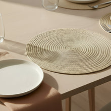 Load image into Gallery viewer, Ramie Coasters and Placemats Set for Bowls and Cups
