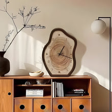 Load image into Gallery viewer, Modern Wall Clock, Irregular Ring Shape Decorative Clock for Living Room Bedroom Office
