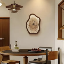 Load image into Gallery viewer, Modern Wall Clock, Irregular Ring Shape Decorative Clock for Living Room Bedroom Office
