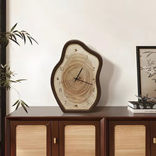 Load image into Gallery viewer, Modern Wall Clock, Irregular Ring Shape Decorative Clock for Living Room Bedroom Office
