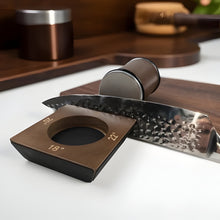 Load image into Gallery viewer, Rolling Knife Sharpener Set with Diamond Grinder and Wooden Platform
