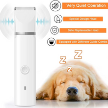 Load image into Gallery viewer, Ultimate Pet Grooming Kit: Quiet Hair Clipper, Nail Grinder &amp; Paw Trimmer
