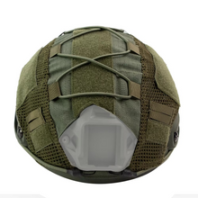 Load image into Gallery viewer, Elite Camo Tactical Helmet Cover for Military Operations
