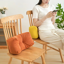 Load image into Gallery viewer, Plush Lumbar Support Pillow for Office and Study Comfort
