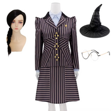 Load image into Gallery viewer, Wicked Witch Cosplay Costume Set for Women, Halloween
