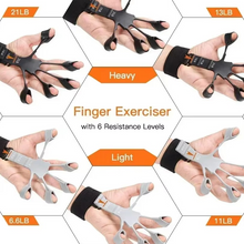 Load image into Gallery viewer, Hand Grip Strengthener and Finger Training Tool with Adjustable Resistance

