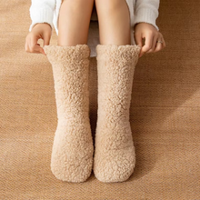 Load image into Gallery viewer, Luxurious Velvet-Lined Winter Socks with Anti-Slip Soles
