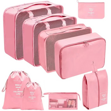 Load image into Gallery viewer, Travel Organizer Packing Cube Set for Luggage and Wardrobe Storage

