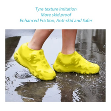 Load image into Gallery viewer, Waterproof Non Slip Silicone Shoe Covers Reusable Protective Overshoes

