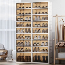 Load image into Gallery viewer, Transparent Foldable Large-Capacity Shoe Organizer
