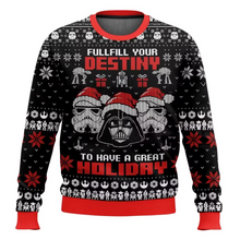 Load image into Gallery viewer, Merry Sith Mas Darth Vader 2025 Christmas Sweatshirt Pullover for Men and Women
