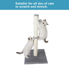 Load image into Gallery viewer, Tall Sisal Cat Scratching Post with Dangling Ball for Indoor Cats and Kittens
