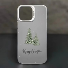 Load image into Gallery viewer, Festive Christmas Tree Autumn Laser Phone Case For iPhone
