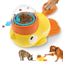 Load image into Gallery viewer, Interactive Duck Slow Feeder Toy and Food Dispenser for Dogs
