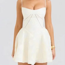 Load image into Gallery viewer, Elegant Summer A Line Lace Up Dress for Women
