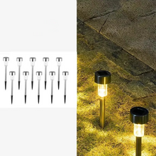 Load image into Gallery viewer, Solar-Powered Fairy Light 10-Piece Set for Outdoor Landscaping
