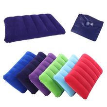 Load image into Gallery viewer, Inflatable Travel and Camping Pillow, Foldable Air Cushion 18.5 x 11.8 in
