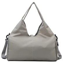 Load image into Gallery viewer, Women’s Waterproof Sport and Travel Duffel Bag with Shoe Compartment
