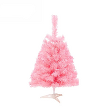 Load image into Gallery viewer, Pink Artificial Christmas Pine Tree Decoration for Tabletop or Floor Display
